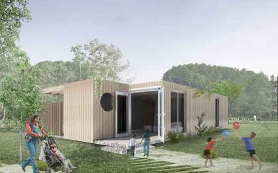 Contenidors Blaus, proyecto para reciclar y adaptar los contenedores marítimos en desuso